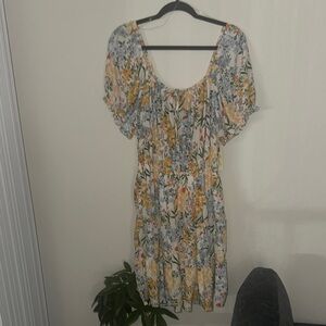Floral Print Women's Dress